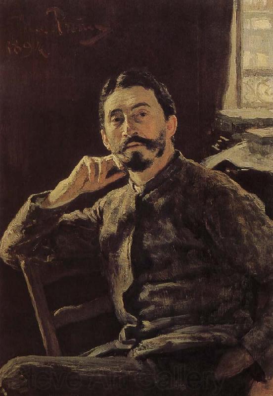 Ilia Efimovich Repin Self-portrait Spain oil painting art